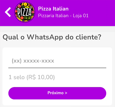 Qual o whatsapp do cliente